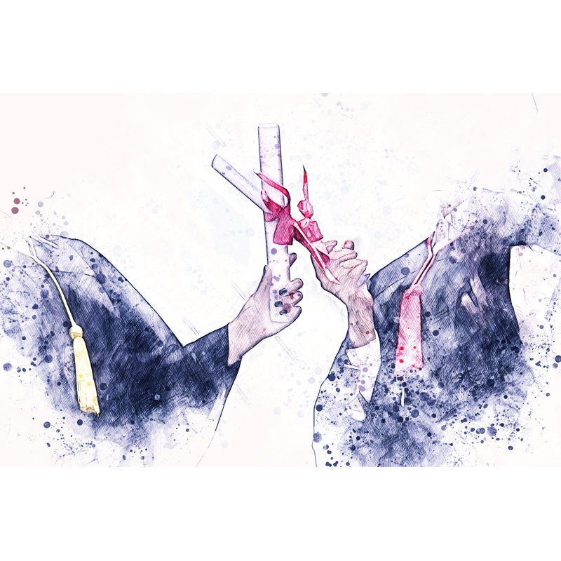 Illustration abstraite de graduation 11450274, H 20 po x l 30 po