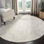 Rosemarie Abstract Handmade Tufted Wool Gray/Ivory Area Rug-1107759064