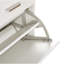 Modern Bedroom Shoe Cabinet With Smooth Drawers - White Versatile Ample Storage
