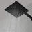12" Wall Mount Rainfall Square Shower Head-125363871
