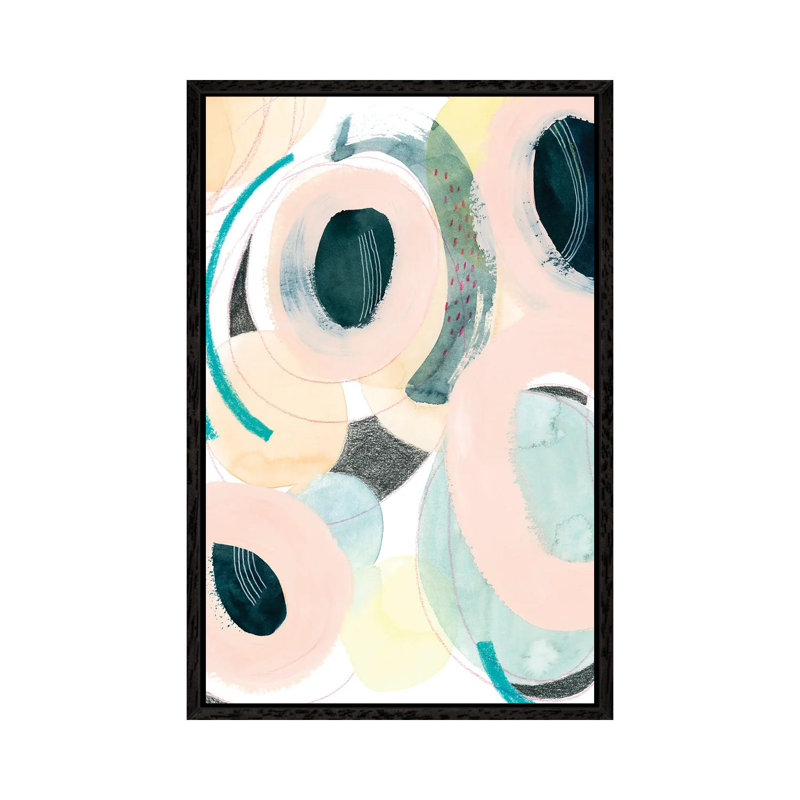 Planetarium II by Grace Popp - Floater Frame Gallery-Wrapped Canvas Giclée on Canvas, Black, 101.6 cm H x 66.04 cm W