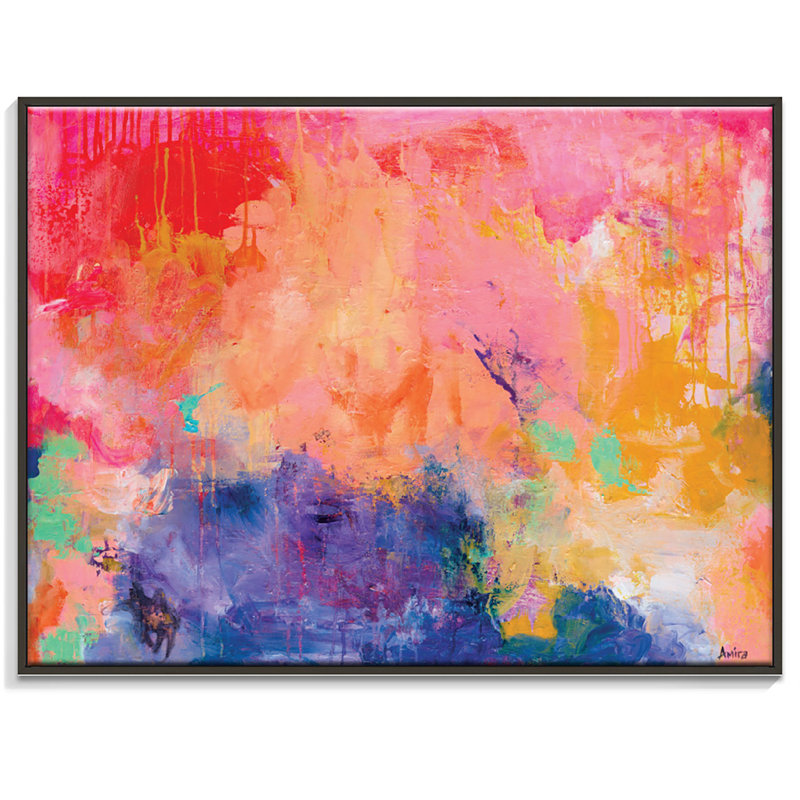 Amira Rahim - Painting on Canvas, 41cm H x 51cm W, Black