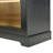 TV Stand With Semi-Arched Glass Doors For Tvs Up To 70", Two-Tone Media Console With Adjustable Shelves-1529276345