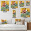 Horloge murale Impression of Lotus-873410215