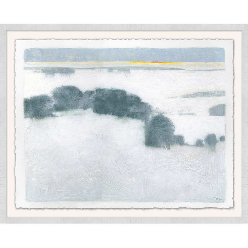 Gray Glass 2' Framed Print on Glass