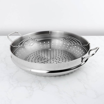 Pot de cuisine en acier inoxydable de 15 po de diamètre huche