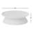 Sue 3'' H Ceramic Tabletop Dish