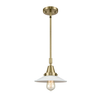 Luminaire suspendu conique à 1 lumière Cahaba