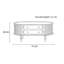 Table basse style américain