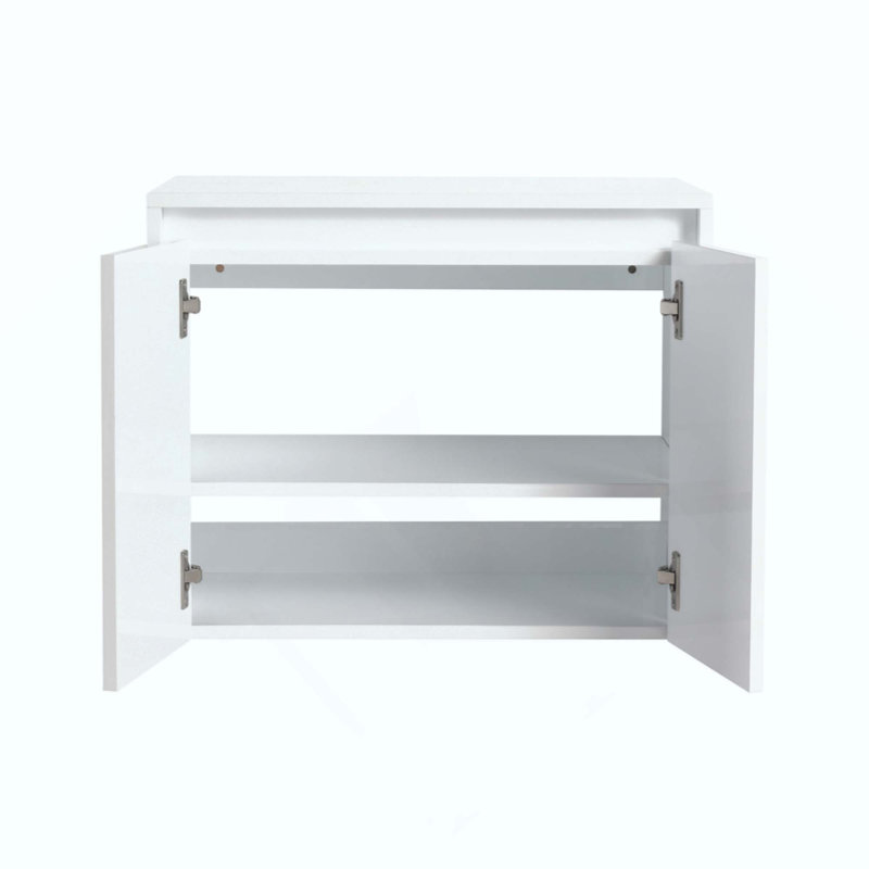 Bathroom Wall Cabinet, 2-Soft Close Doors, Float Mounting Design