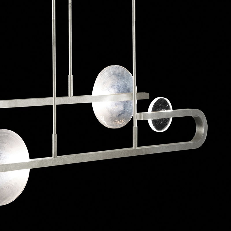 Selene 6 - Light LED Pendant, Silver