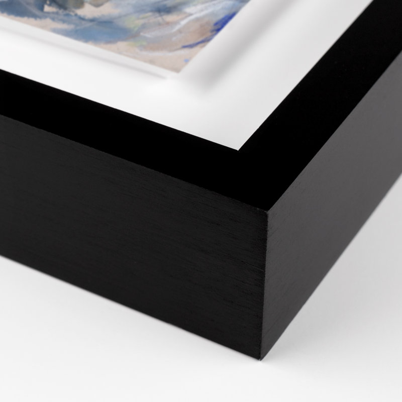 Where The Streets Have No Name Print by Allison Rohland, 40" H x 40" W x 1.5" D, Black Framed