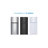 BLACK+DECKER 18.1 Cu. Ft. Top Mount Refrigerator with Ice Maker, 2-Door Refrigerator with Top Freezer, Freezer with Icemaker and Adjustable Temperature Control, ENERGY STAR, BR1810HIMB, Black-123767390