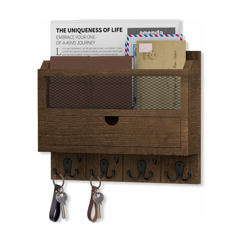 Wood Wall Organizer