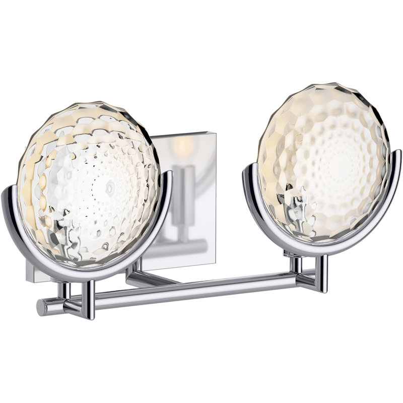 Arendela Vanity Light, Polished Chrome, 4 Lights