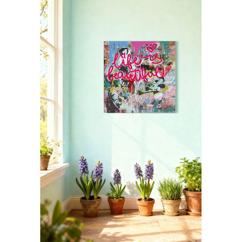 «Dreaming in Color», reproduction sur toile tendue, H 18 po x l 18 po
