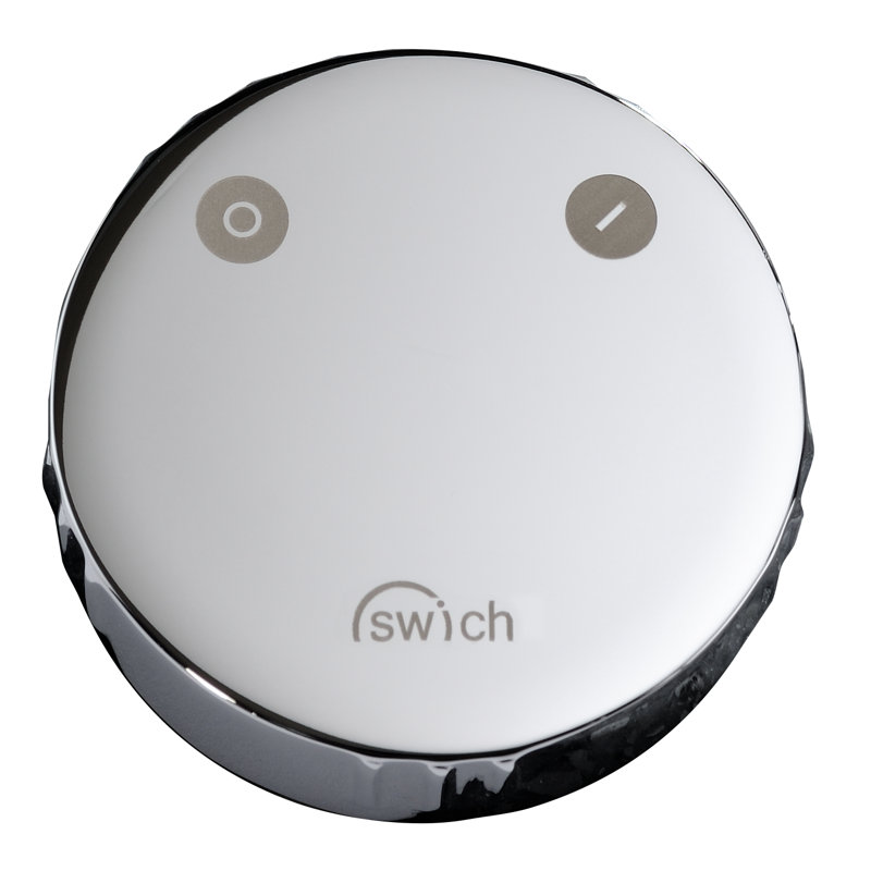 Swich Water Filter Device - Round Handle with Classic Filter, Chrome