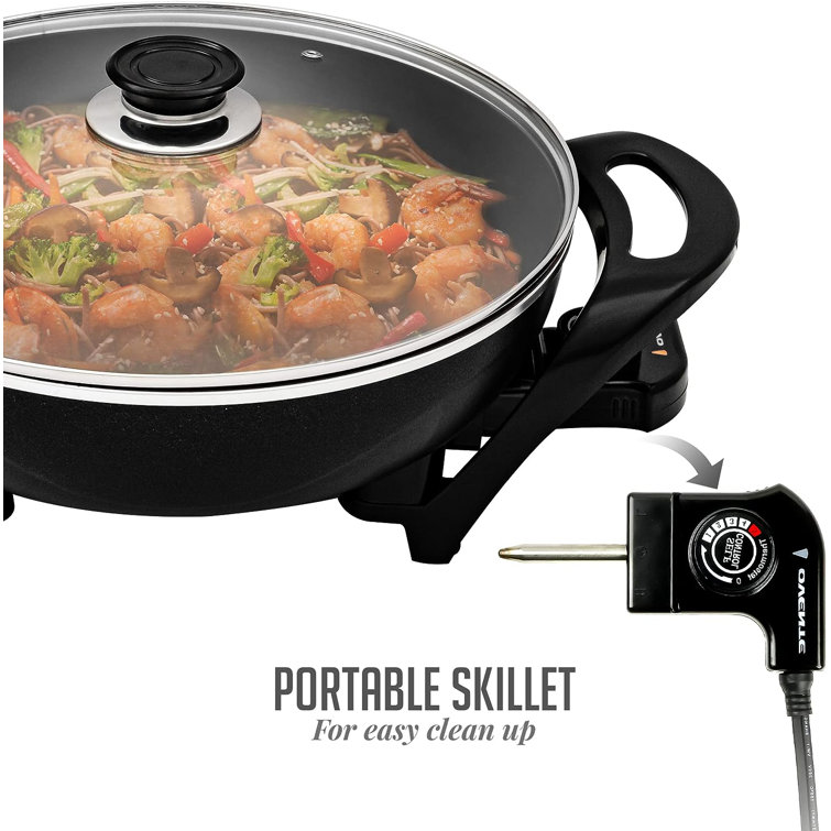 OVENTE 18 Electric Wok and Skillet & Reviews