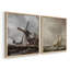 «Vintage Landscape XLI», impression giclée sur cadre - ensemble de 2-997680308-997680311