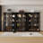 Triple Glass-Door Closet System With LED Lighting