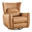 Fauteuil inclinable électrique pivotant et berçant de 35,8 po de largeur avec dossier large et moderne-105839522