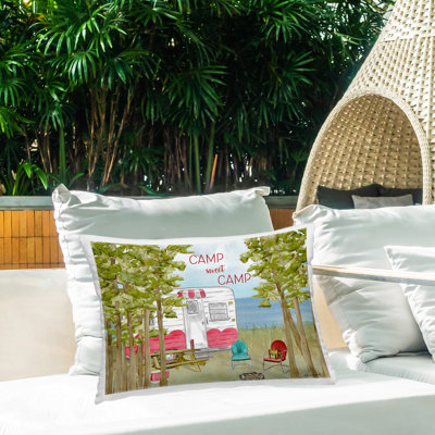 Coussin Sweet Camp Landscape par Sharon Kuplack