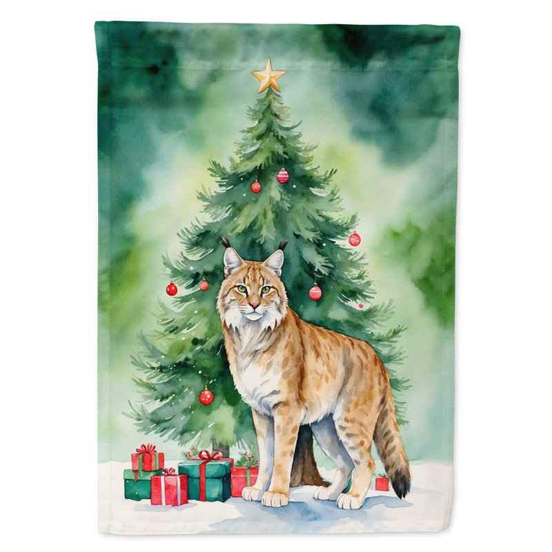 Drapeau de jardin Pixie Bob, Highlander Lynx