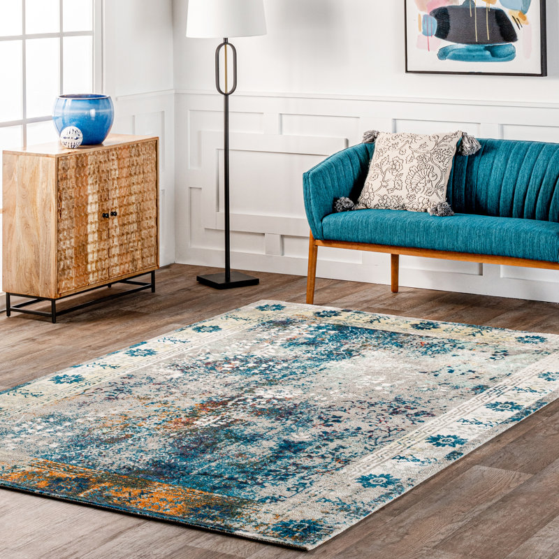Tapis bleu, Rectangle 4 pi x 6 pi