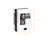 3-Piece Black and White Decorative Book, Coffee Table Books Cities and Jazz Theme