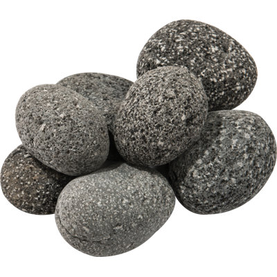 Pierres de lave roulées