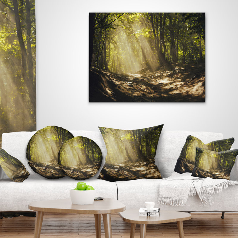 Housse de coussin carré en soleil, 16 po x 1 po