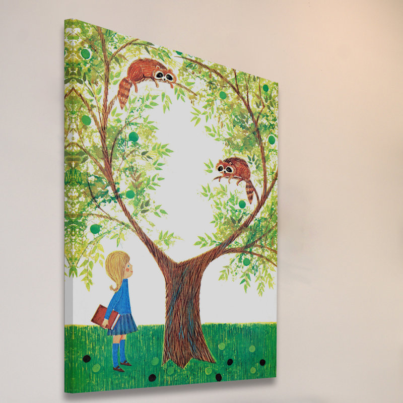 Red Pandas - Graphic Art on Canvas