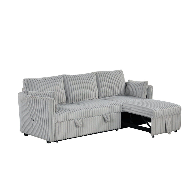 Zaynah Sofa With Pull-Out Sleeper, Gray