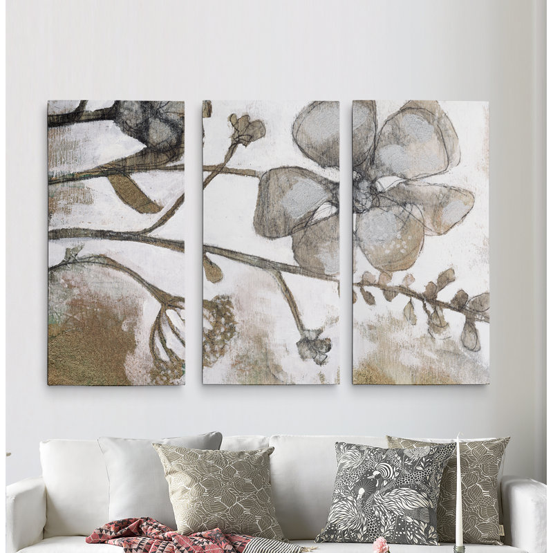 « métal jardin ii », impression à multiples images sur toile, H 24 po x l 36 po x P 1,5 po
