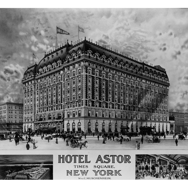 Hôtel Astor à New York