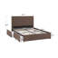 Lit plateforme tapissier avec rangement Cletus-114432940