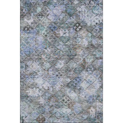 Premium Machine Washable Konopka AMF1109 Global Rug