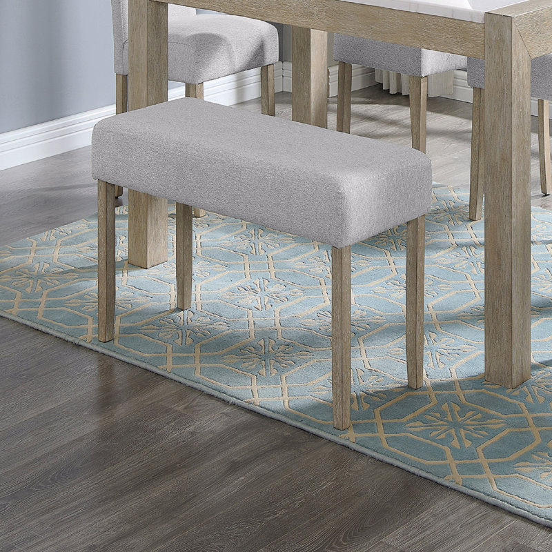 1Pc Upholstered Dining Bench