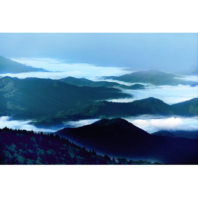 Misty Mountains XIV by James McLoughlin - Wrapped Canvas Art Prints