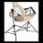 3 Piece Patio Bar Set (Black)