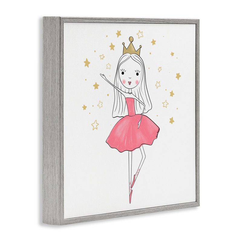 Joyeuse ballerine, estampe numérique par Amanda Hilburn, Estampe numérique Farmhouse, H 12 po x l 12 po