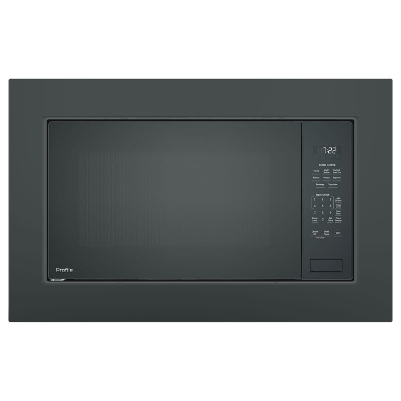 GE Profile™ 2.2 Cu. Ft. Built-In Sensor Microwave Oven, Black