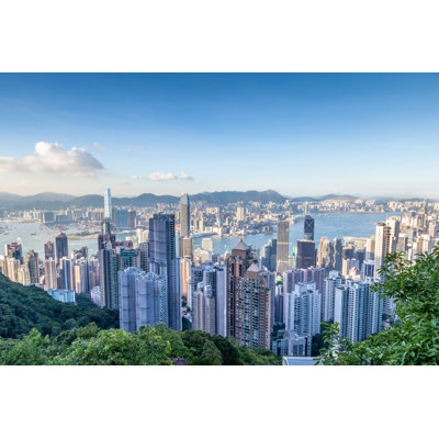 Victoria Harbor by Ronniechua - Wrapped Canvas Print