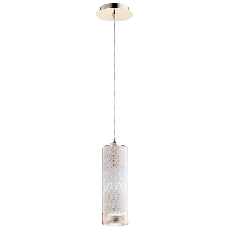 Kaska 1 - Light Pendant, Blue, 15" H x 4" W x 4" D
