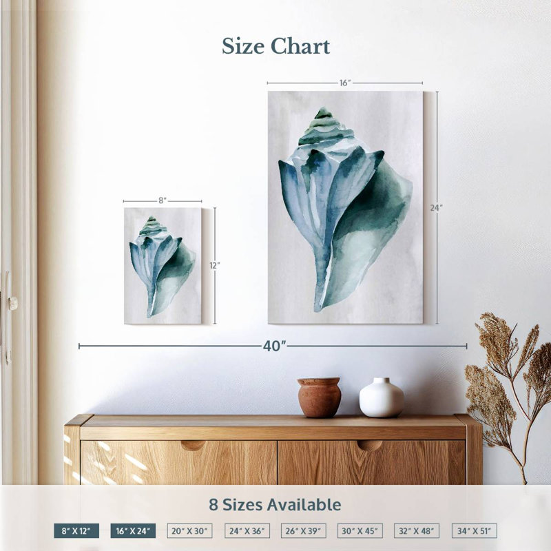 Soft ocean gems i Aletra, H 12 po x l 8 po