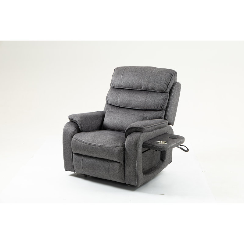 Fauteuil inclinable électrique en lin de massage parfait pour le confort des personnes âgées