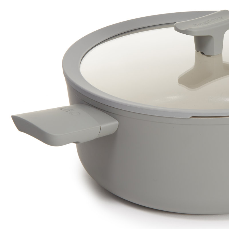 Marmite en céramique antiadhésive BergHOFF Balance, Gris, 6,5 pte