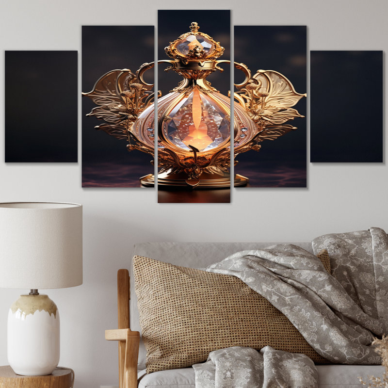 Reproduction d'art mural Kuehn - Parfums - 5 panneaux