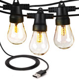 Ambience Usb Powered String Lights - Soft White (3000k)