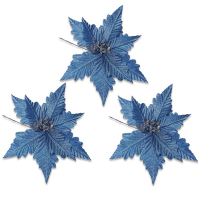 Piquet à poinsettia de 30 cm